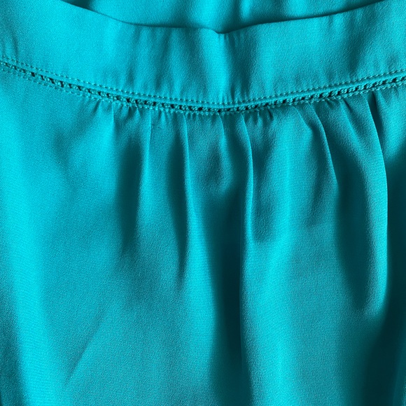 LOFT Camisole Blouse, Teal, Size M - Picture 5 of 7